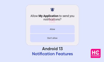 Android 13 notification features