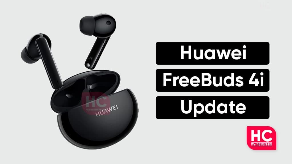 Huawei FreeBuds 4i system update