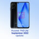 Huawei P40 Lite September 2022 update