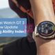 Huawei Watch gt 3 running ability