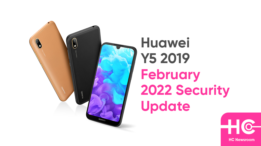 Huawei Y5 2019 february 2022 security