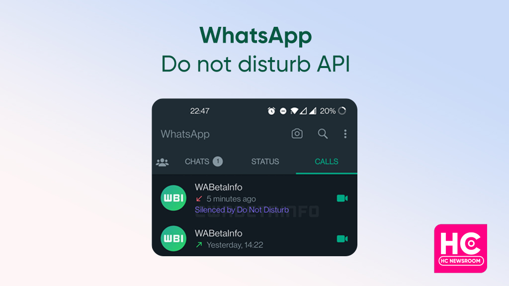 WhatsApp do not disturb Api